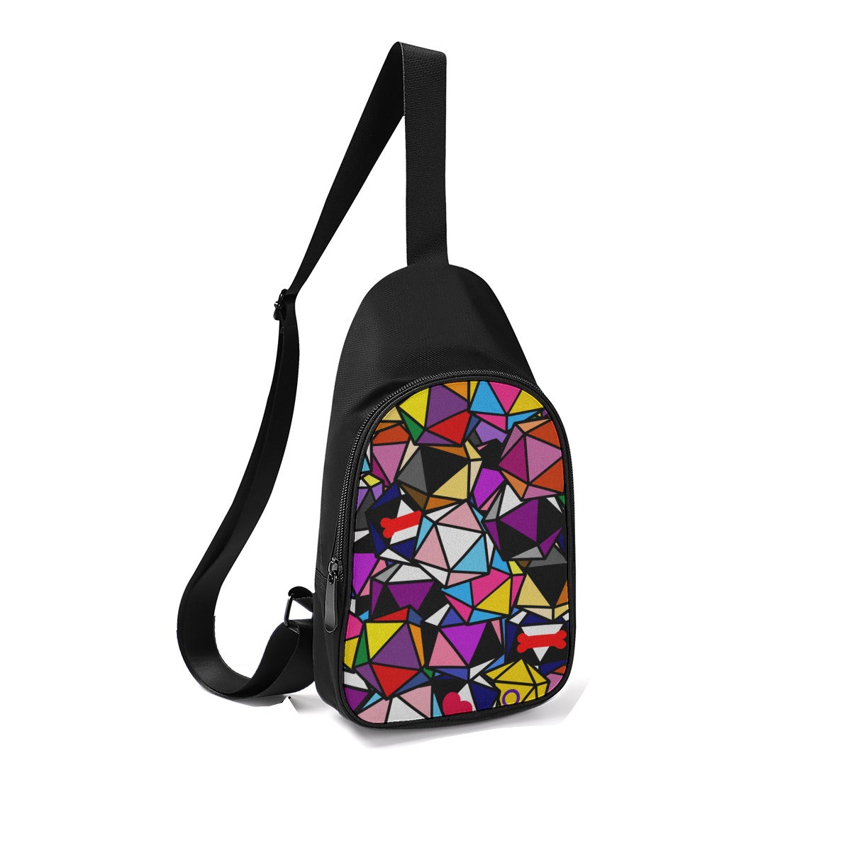 Cross-body Bag Assorted Dice Design