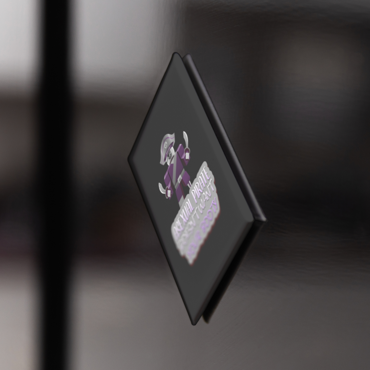 Asexual_Pirate_Magnet_RectangleButtonMagnet_H_BlackFridge_Mockup.png