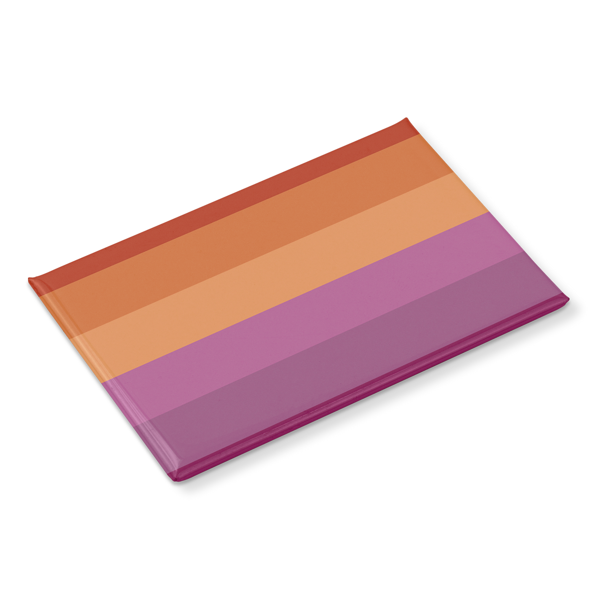 Lesbian_Flag_Magnet_RectangleButtonMagnet_H_Angle_Mockup.png