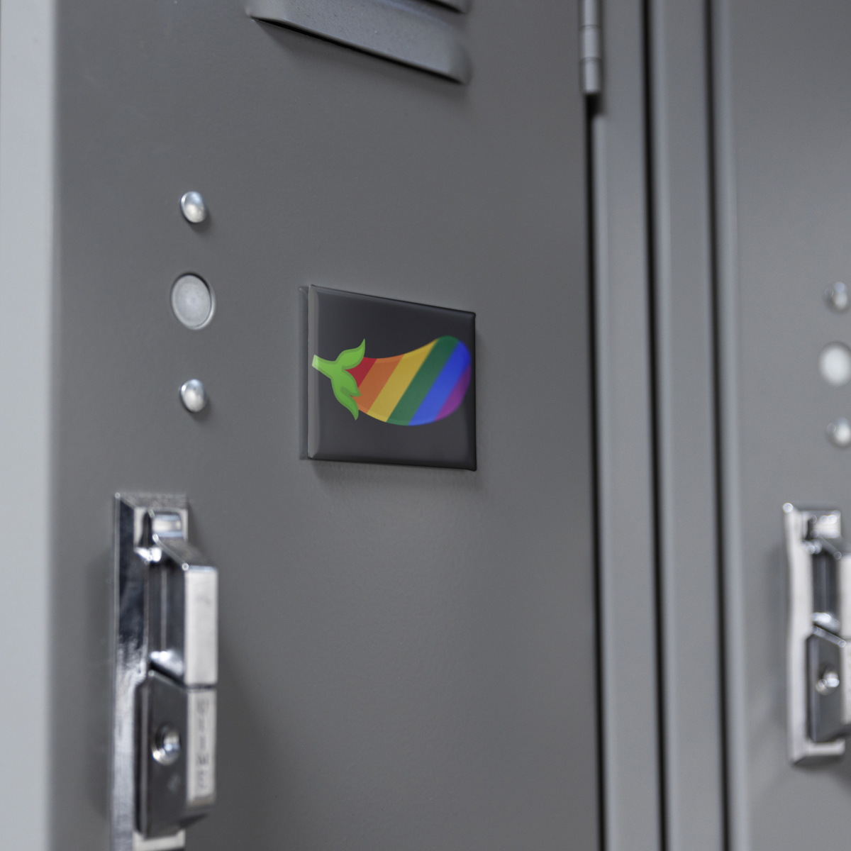 Rainbow_Eggplant_Magnet_RectangleButtonMagnet_H_Locker_Mockup.png