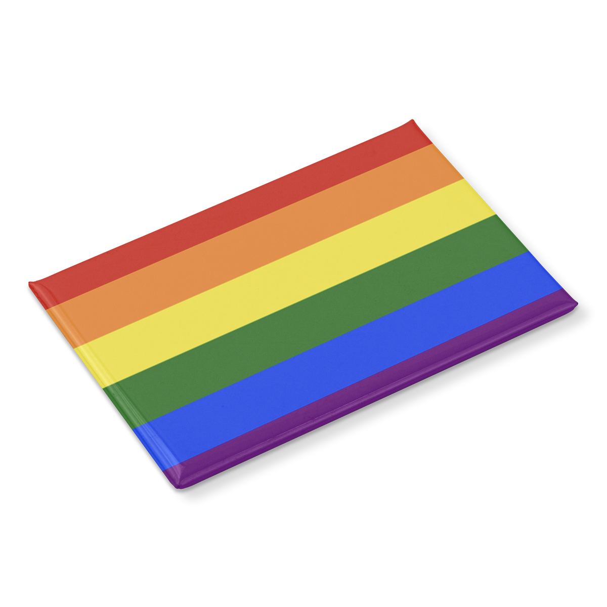 Rainbow_Flag_Magnet_RectangleButtonMagnet_H_Angle_Mockup.png