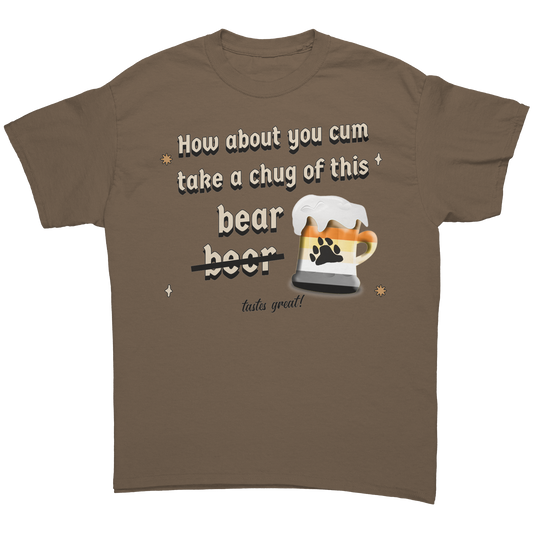 Take_a_Chug_of_this_Bear_T-Shirt_Brown_Savana_Front_Mockup.png