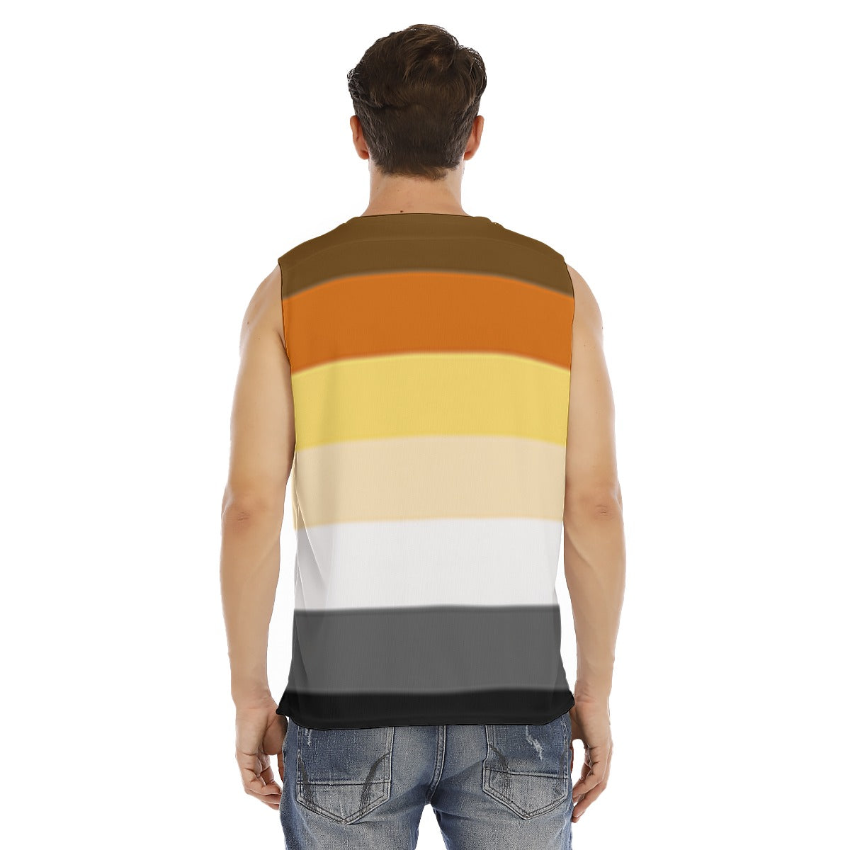 Sleeveless Muscle Tee - Bear Pride Design