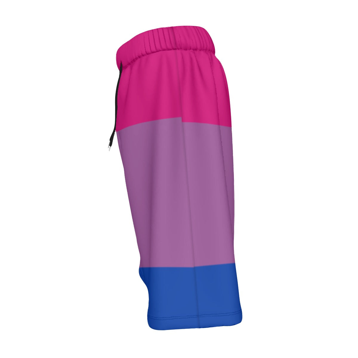 Mesh Lined Swim Trunks - Bi Pride Print