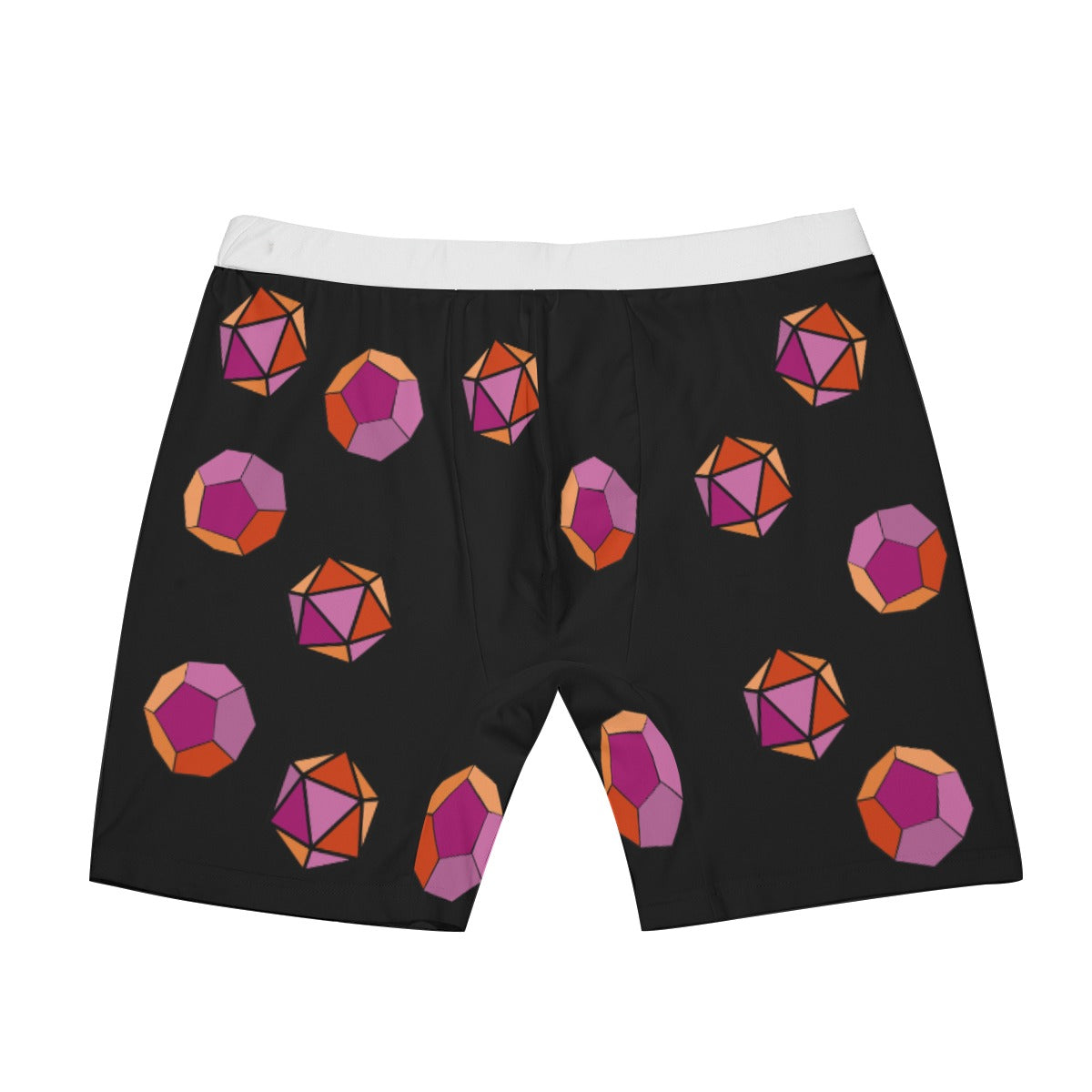 Long Boxer Briefs - Pride Dice (Lesbian)