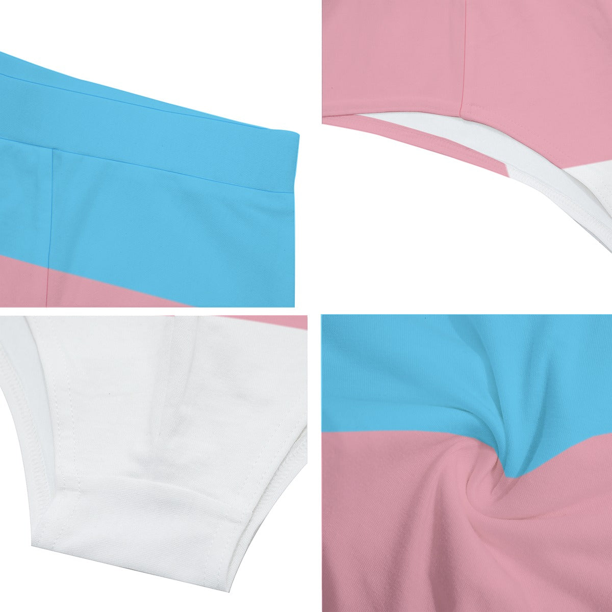 Low-rise Briefs = Trans Pride Design