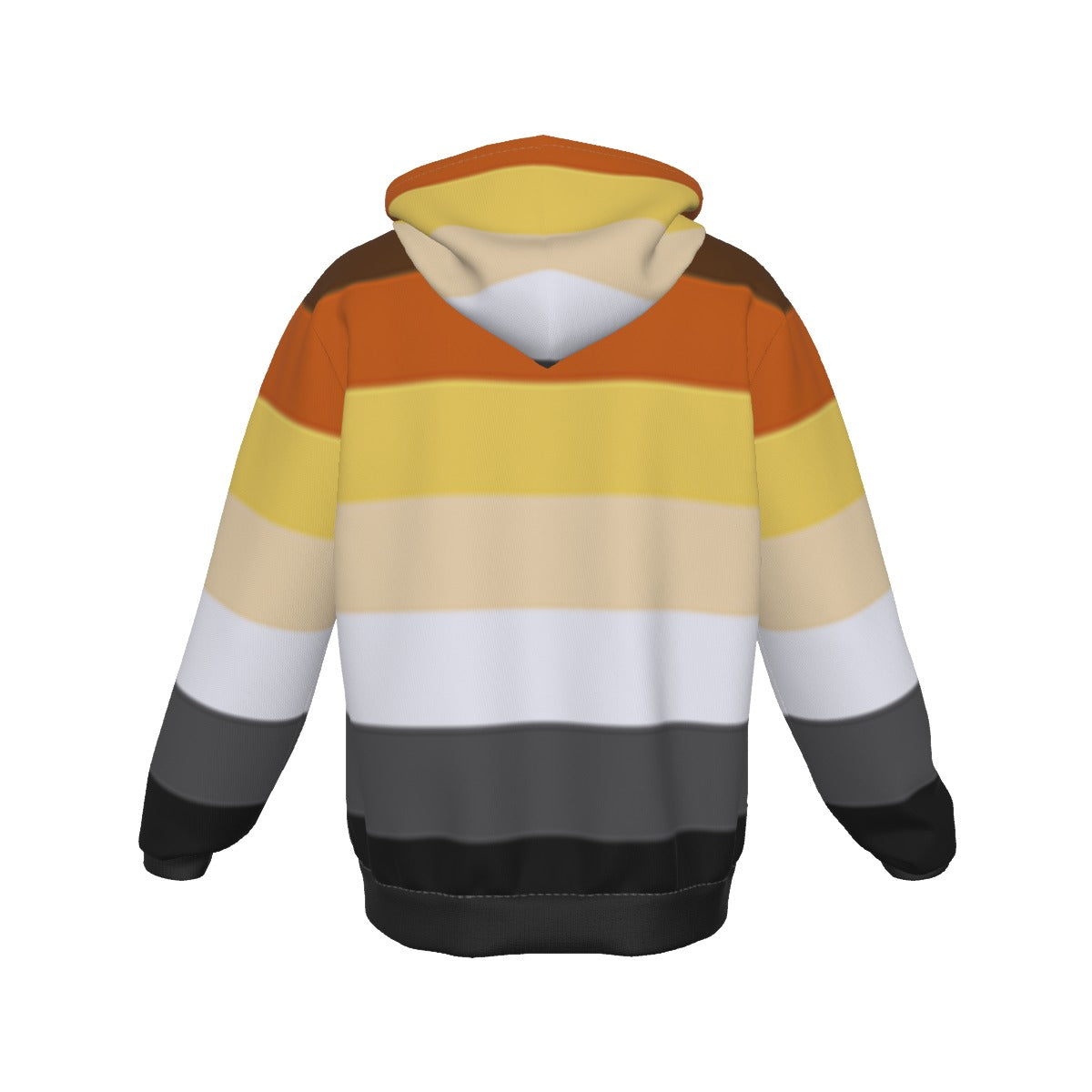 Zip-up Full Sleeve Hoodie (Bear Pride Design)