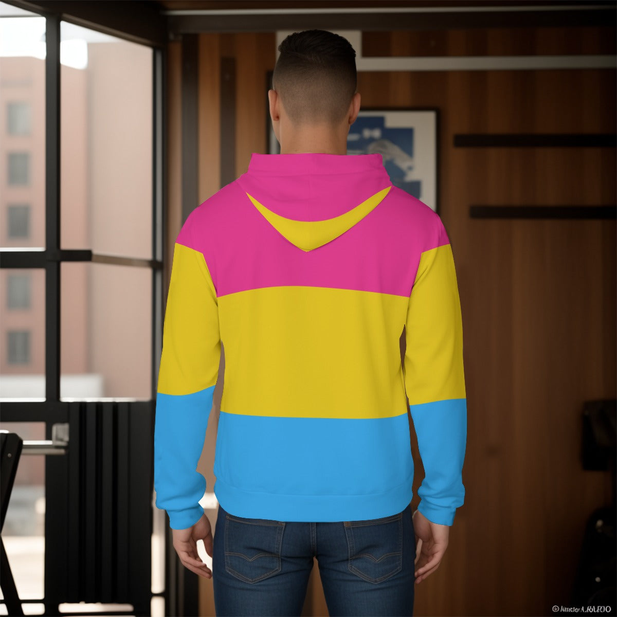 Pullover Hoodie - Pan Pride Design