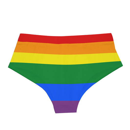 Low-rise Briefs - Classic Rainbow Design