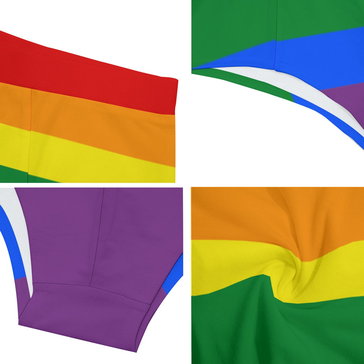 Low-rise Briefs - Classic Rainbow Design