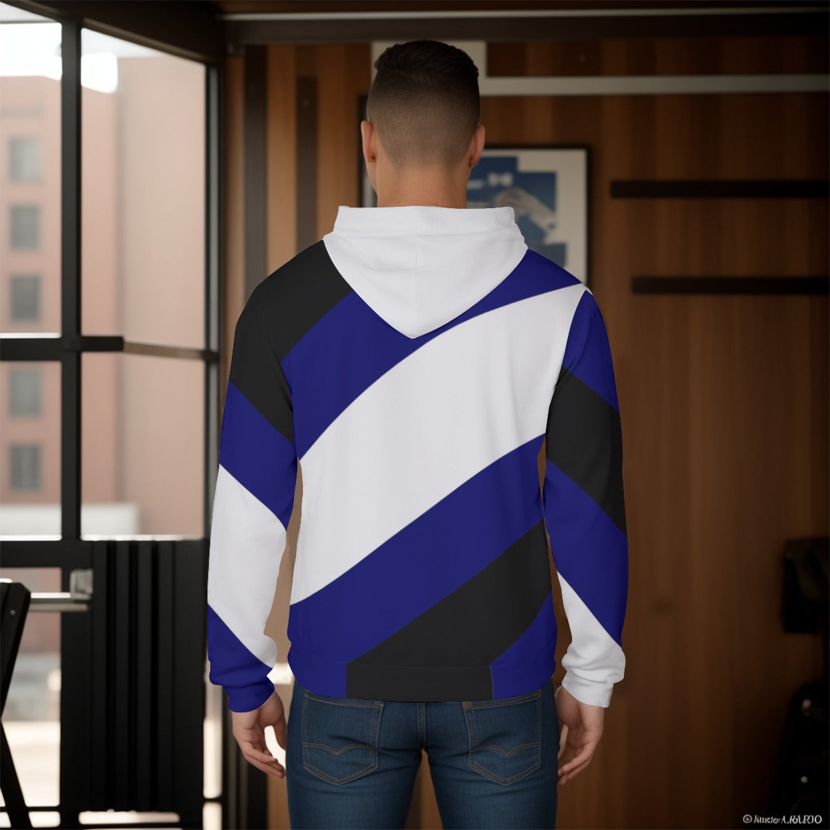 Pullover Hoodie - Pup Play Pride Design (Traditional)