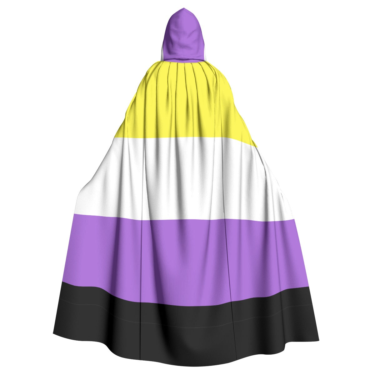 Hooded Cloak - Nonbinary Pride Design