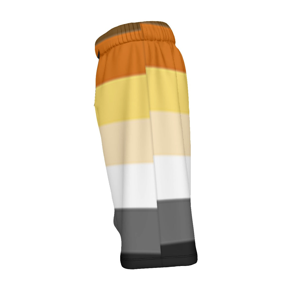 Mesh Lined Swim Trunks - Bear Pride Print
