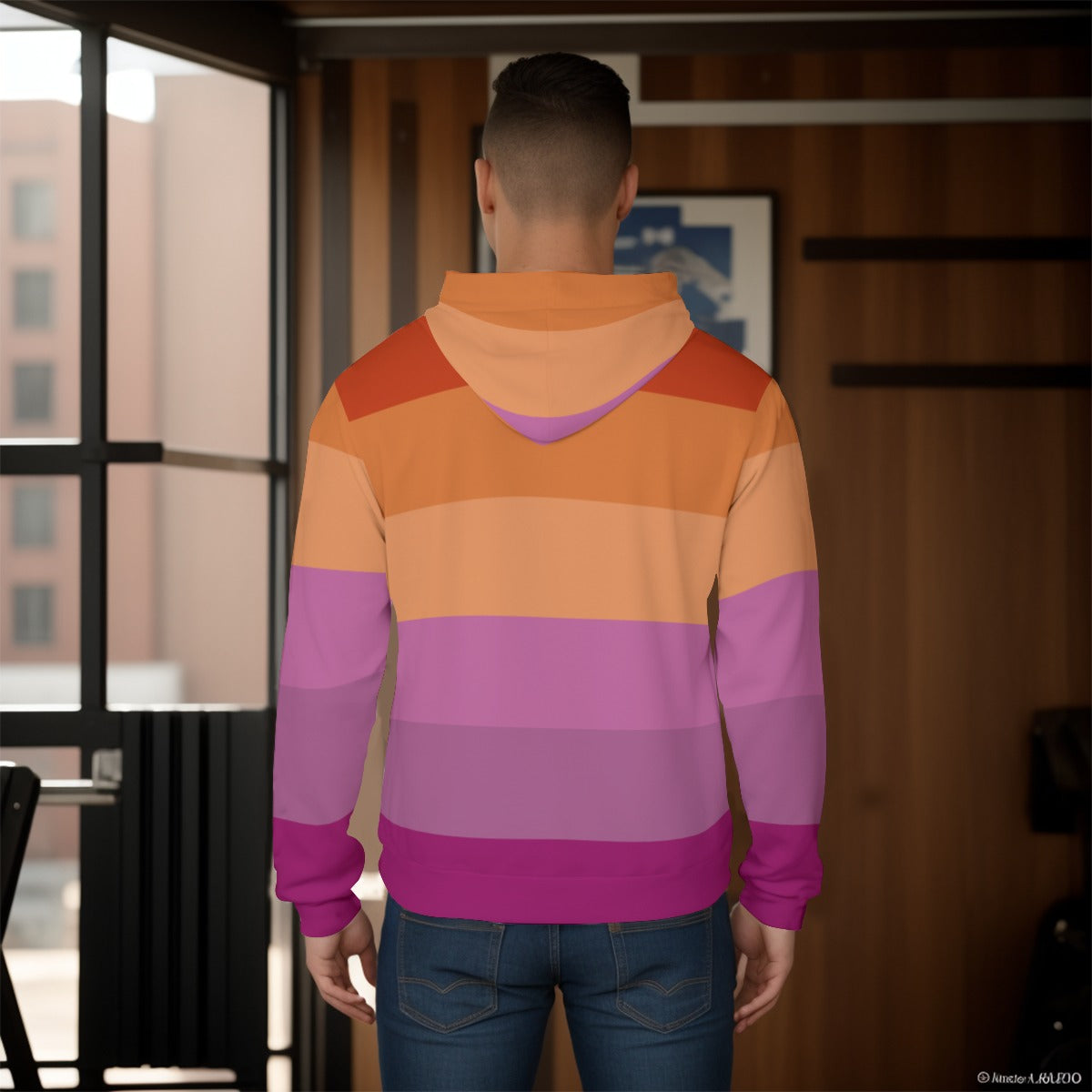 Pullover Hoodie - Lesbian Pride Edition