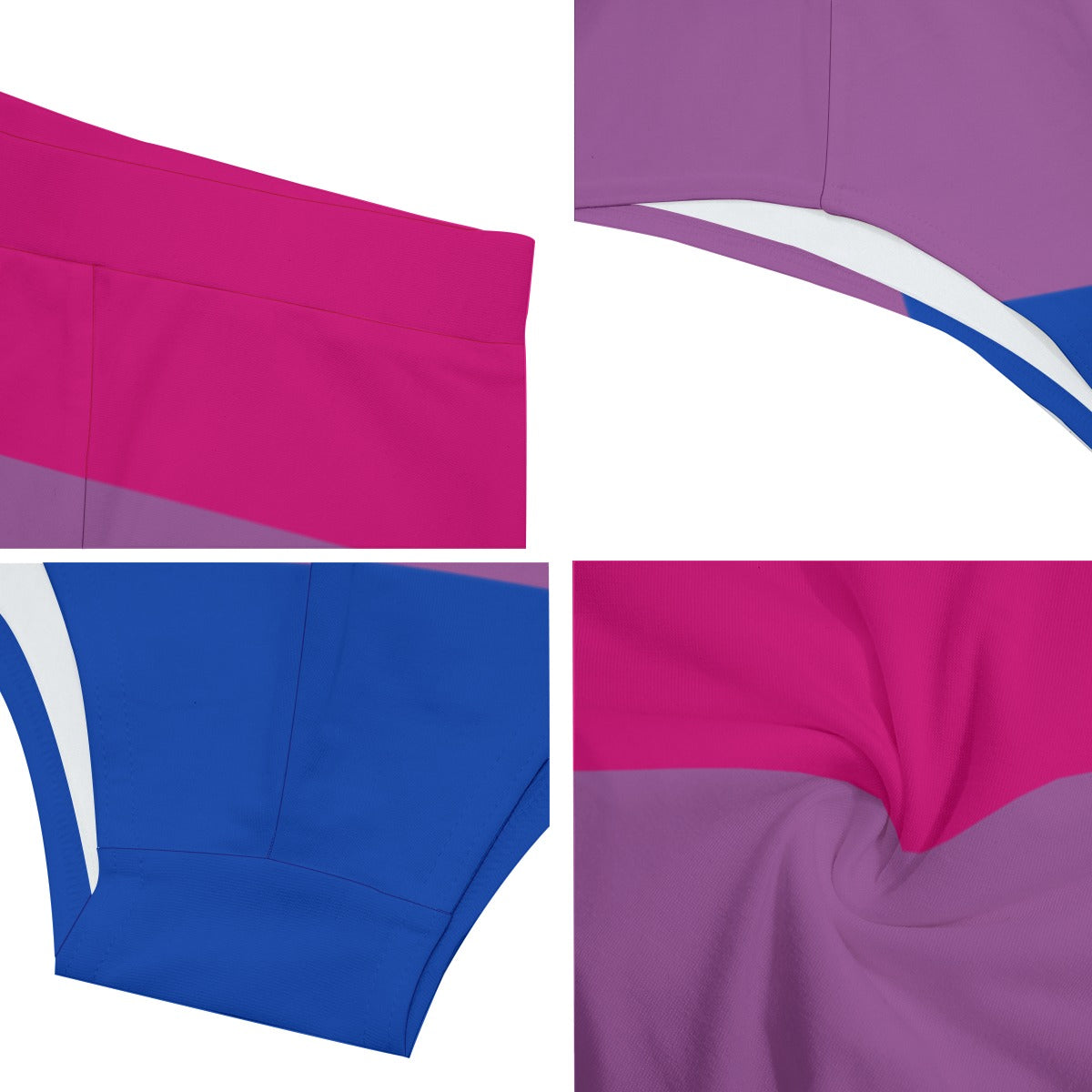 Low-rise Briefs - Bi Pride Design