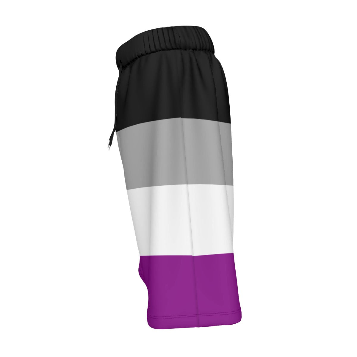 Mesh Lined Swim Trunks - Ace Pride Print