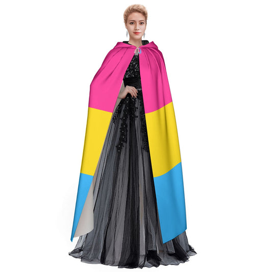 Hooded Cloak Pansexual Pride Design