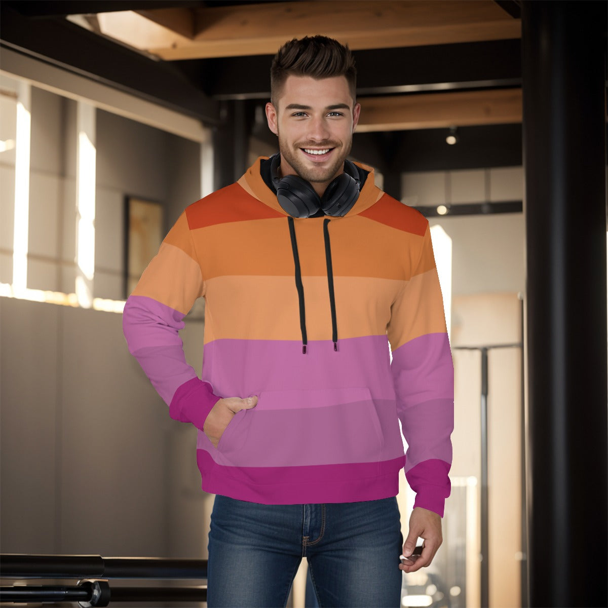 Pullover Hoodie - Lesbian Pride Edition