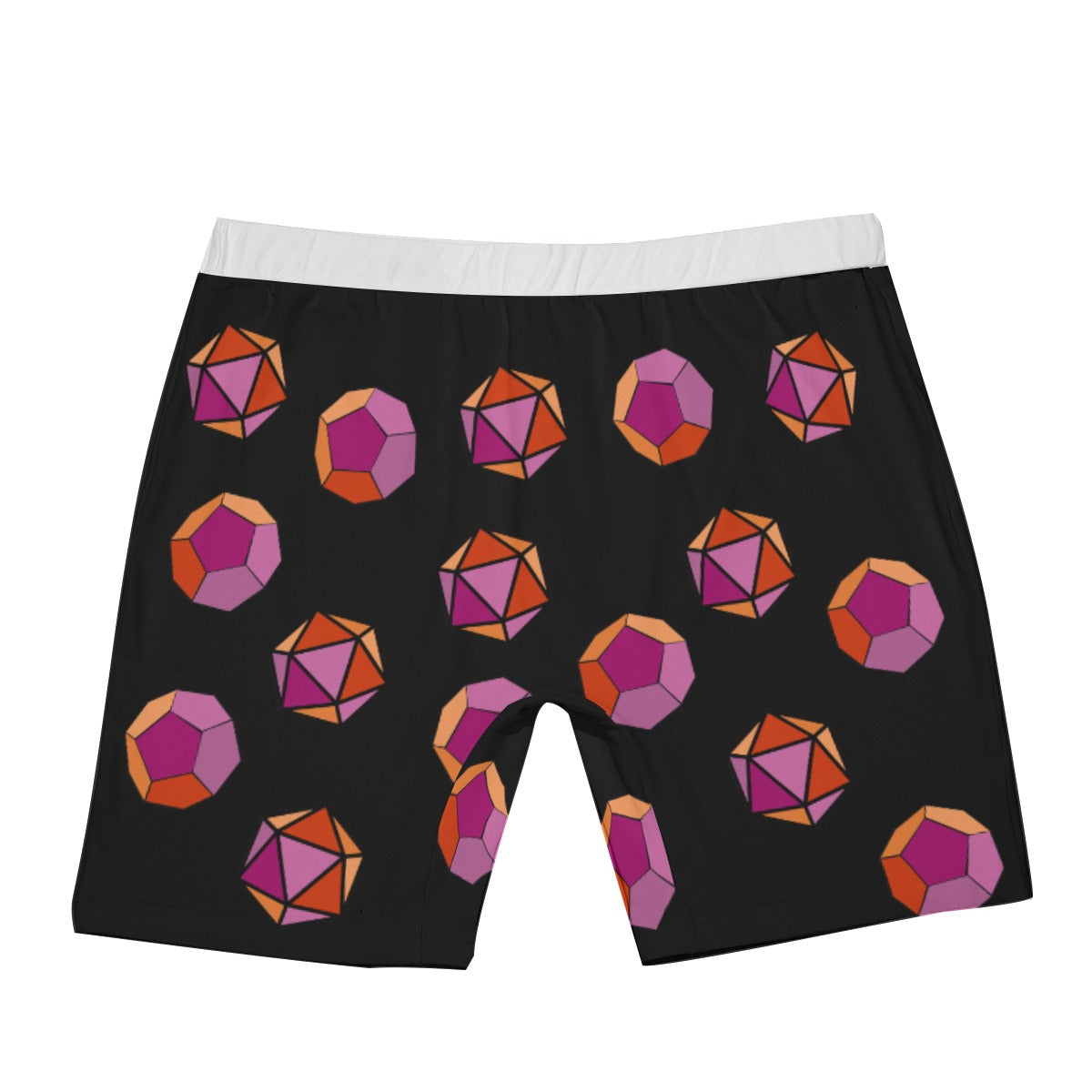 Long Boxer Briefs - Pride Dice (Lesbian)