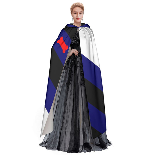 Hooded Cloak - Pup Play Pride Design (Modified)