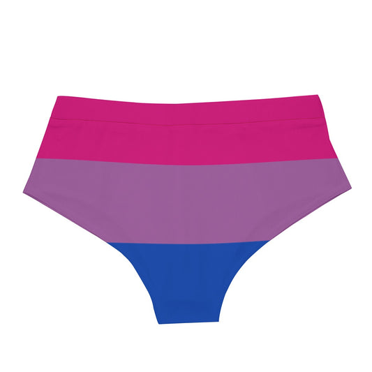 Low-rise Briefs - Bi Pride Design