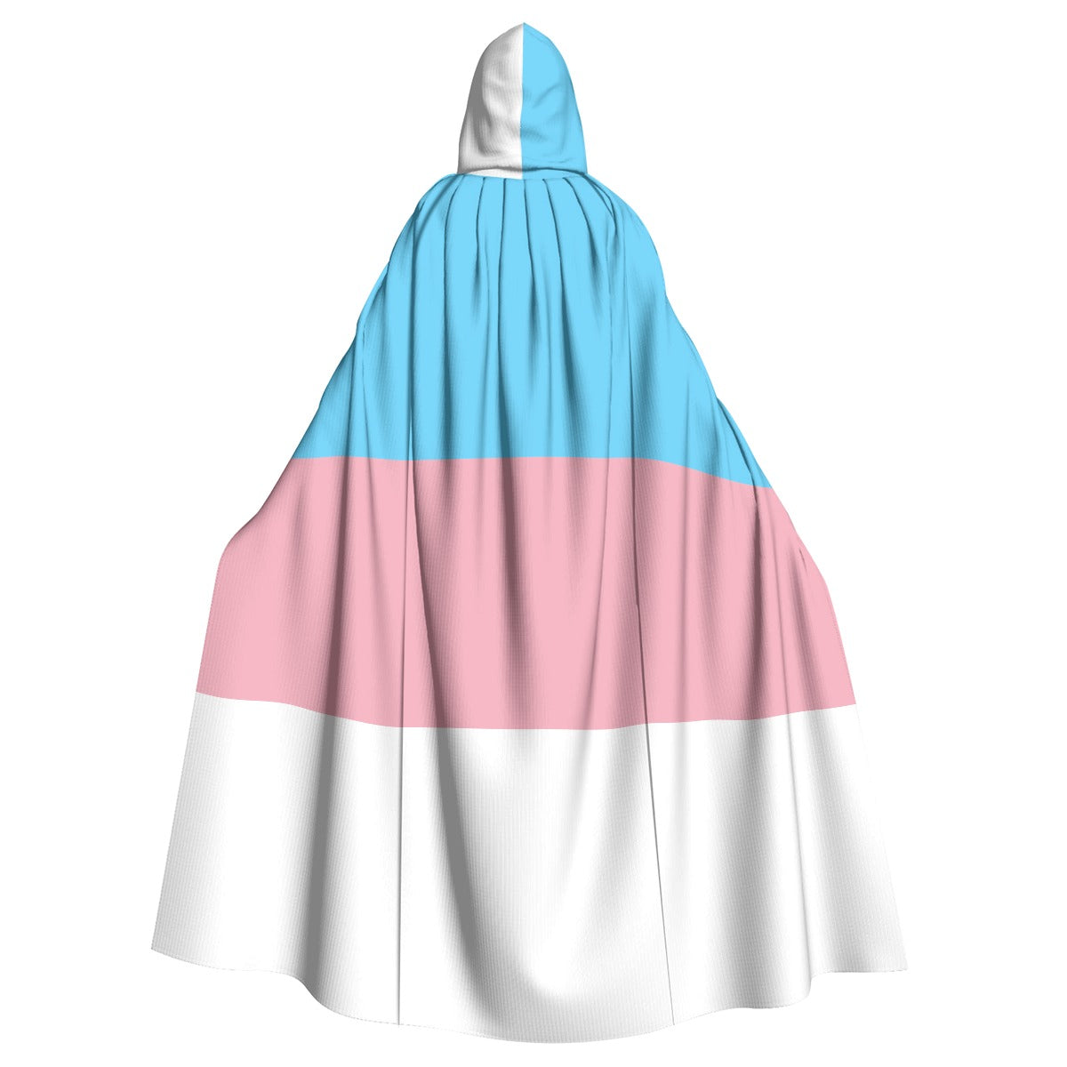 Hooded Cloak - Trans Pride Design